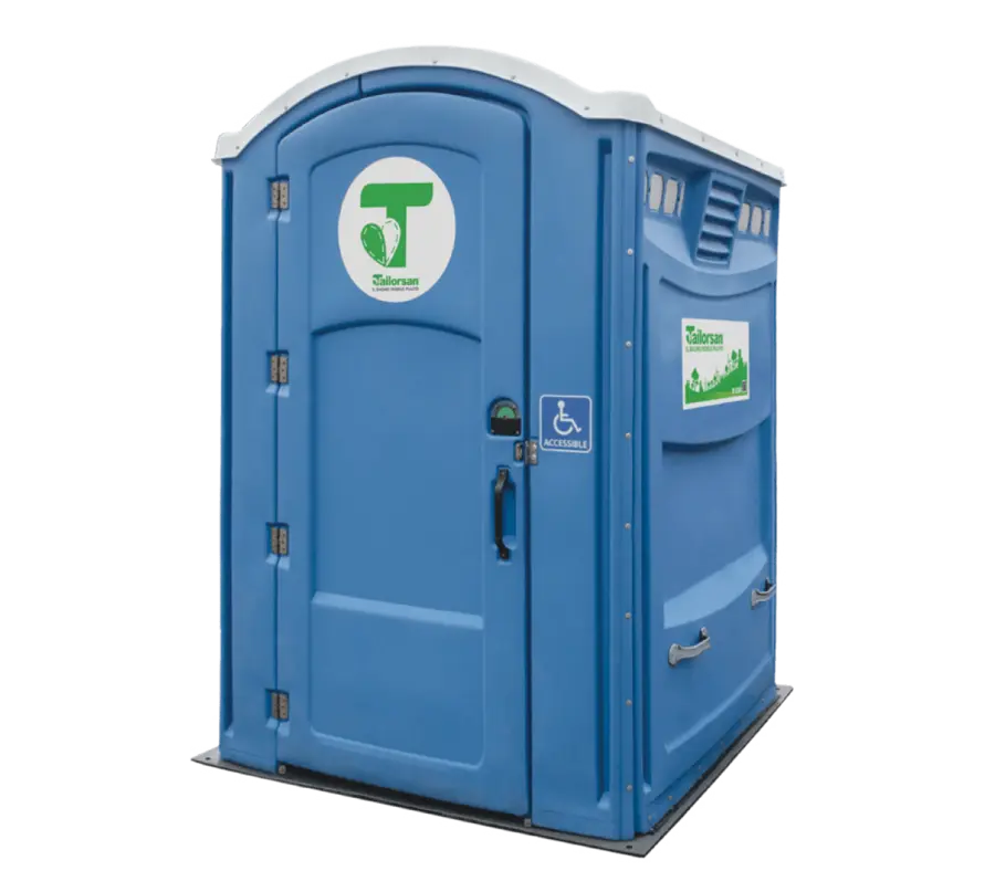 Bagno mobile accessibile Tailorsan con ingresso facilitato
