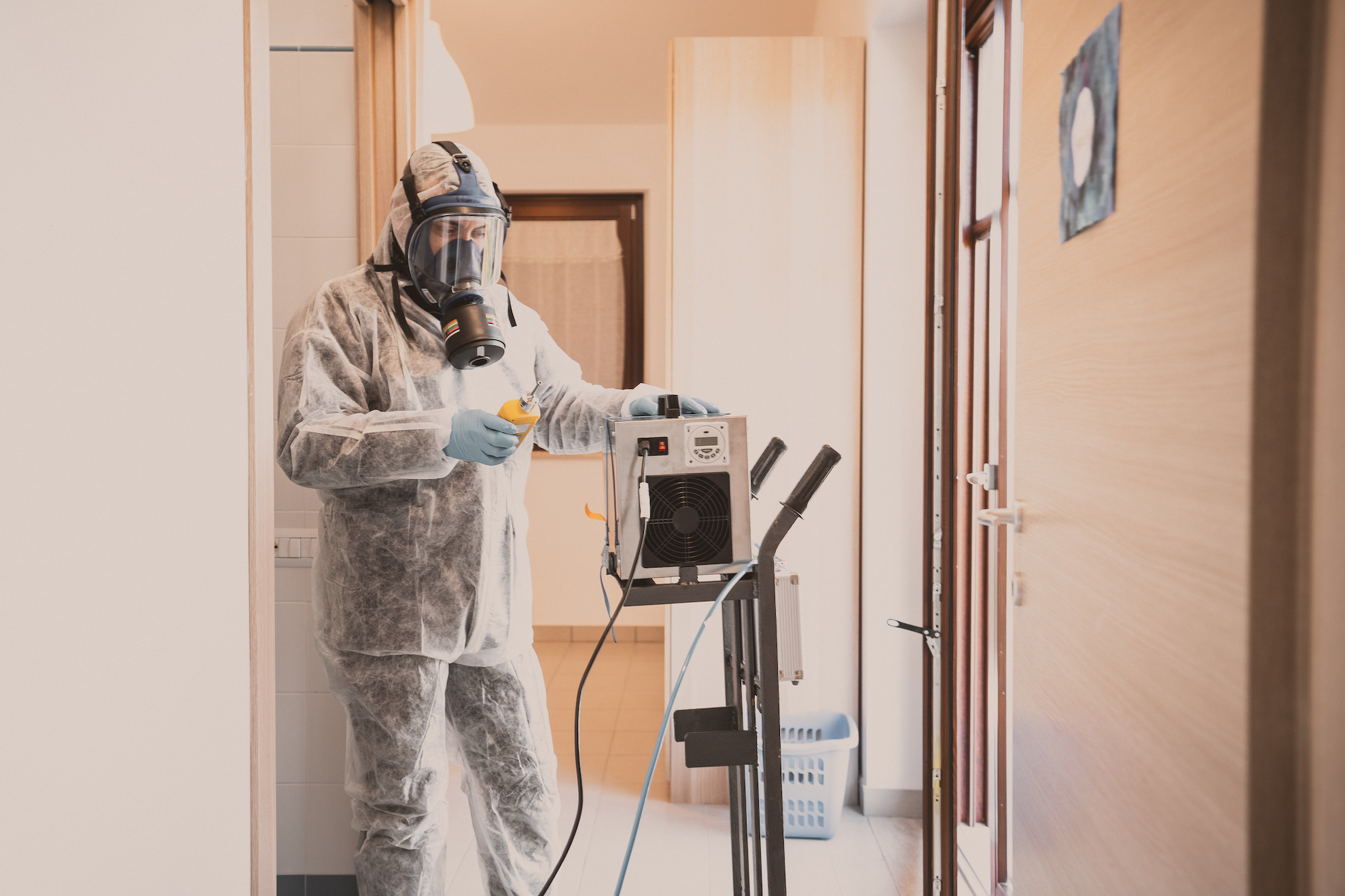 Applicazione professionale per sanificazione
